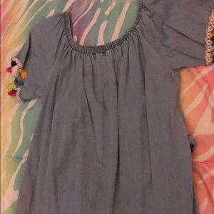 Off the shoulder dress